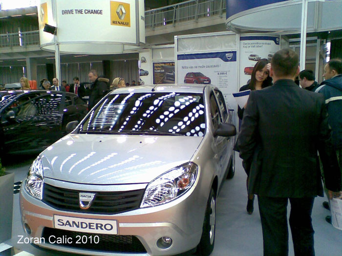 Dacia Sandero 2010 International Car Show Belgrade